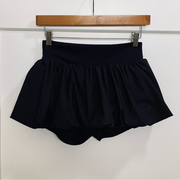 Free People FP Movement Dance All Day Bubble Skort Black Size Small OB2158278 - Picture 4 of 8